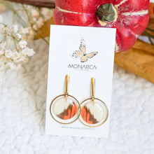 Load image into Gallery viewer, Real Butterfly Wing - Geometric Dangles
