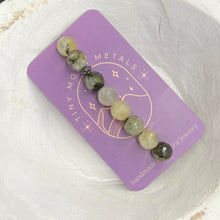 Load image into Gallery viewer, Gemstone Bracelet (Tiny Moon)