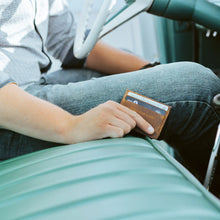 Load image into Gallery viewer, Flying Shot Leather Card Wallet