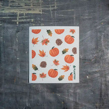 Load image into Gallery viewer, Autumn Swedish Dish Cloth