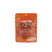 Load image into Gallery viewer, Fall Seasonal Justea Loose Leaf Stand Up Pouch