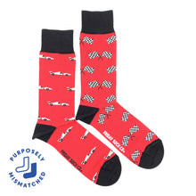 Load image into Gallery viewer, Men's Mismatched Crew Socks (more)