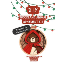 Load image into Gallery viewer, DIY Wooden Tree Ornaments
