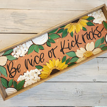 Load image into Gallery viewer, Handpainted Floral Art Framed