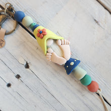 Load image into Gallery viewer, Clay Gnome Keychains