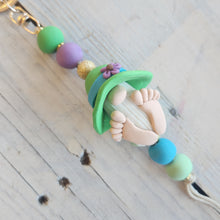 Load image into Gallery viewer, Clay Gnome Keychains