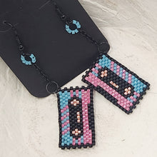 Load image into Gallery viewer, Indigenous Hand Beaded Dangles