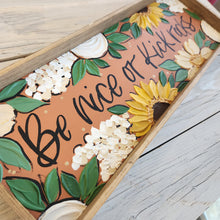 Load image into Gallery viewer, Handpainted Floral Art Framed