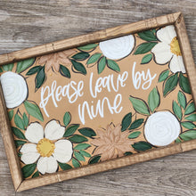 Load image into Gallery viewer, Handpainted Floral Art Framed