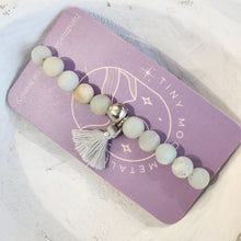 Load image into Gallery viewer, Gemstone Bracelet (Tiny Moon)