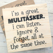 Load image into Gallery viewer, Twin Timbers Block Signs (Clean Humor)