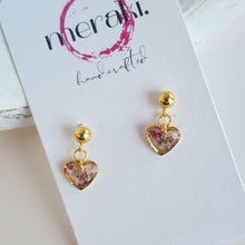 Load image into Gallery viewer, Meraki Crush Floral Dangles