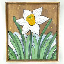 Load image into Gallery viewer, Handpainted Floral Art Framed