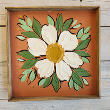 Load image into Gallery viewer, Handpainted Floral Art Framed