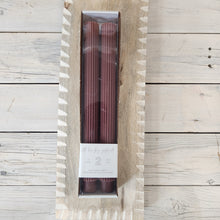 Load image into Gallery viewer, Ribbed Tapered Candle Pair