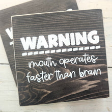 Load image into Gallery viewer, Twin Timbers Block Signs (Clean Humor)