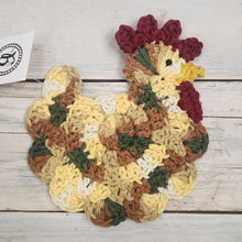 Load image into Gallery viewer, Crochet Chicken Coasters