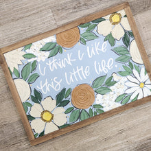 Load image into Gallery viewer, Handpainted Floral Art Framed