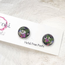 Load image into Gallery viewer, Meraki Crush Floral Dangles