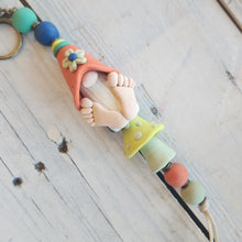 Load image into Gallery viewer, Clay Gnome Keychains