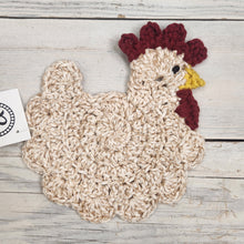 Load image into Gallery viewer, Crochet Chicken Coasters
