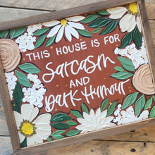 Load image into Gallery viewer, Handpainted Floral Art Framed
