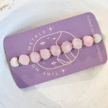 Load image into Gallery viewer, Gemstone Bracelet (Tiny Moon)