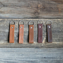 Load image into Gallery viewer, Richmond Leather Keychain