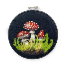 Load image into Gallery viewer, Wool Needle Felting Hoop Kits