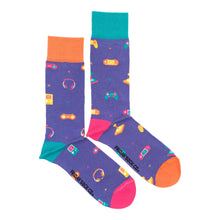 Load image into Gallery viewer, Men's Mismatched Crew Socks (more)