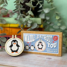 Load image into Gallery viewer, Mini Matchbook Cross Stitch Kit