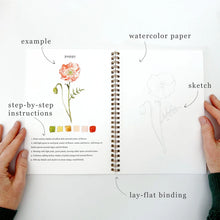 Load image into Gallery viewer, Watercolor Paint Workbook