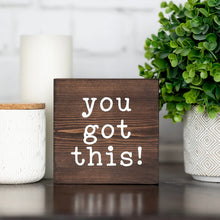 Load image into Gallery viewer, Twin Timbers Block Signs (Inspirational, Kindness & Friendship)
