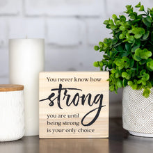Load image into Gallery viewer, Twin Timbers Block Signs (Inspirational, Kindness & Friendship)