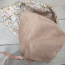 Load image into Gallery viewer, Linen Reversible Bonnets