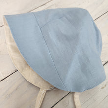 Load image into Gallery viewer, Linen Reversible Bonnets