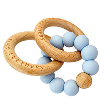 Load image into Gallery viewer, Wooden Rattle Teething Rings