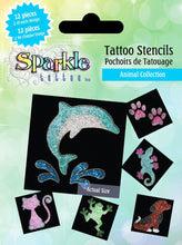 Load image into Gallery viewer, Sparkle Tattoo Stencil Collections
