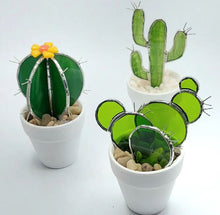 Load image into Gallery viewer, Stained Glass Cactus
