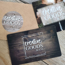 Load image into Gallery viewer, Creative Goods &amp; Co. Gift Card
