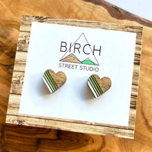 Load image into Gallery viewer, Wooden Shaped Studs
