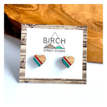 Load image into Gallery viewer, Wooden Shaped Studs
