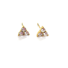 Load image into Gallery viewer, Gold Shaped Studs