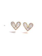 Load image into Gallery viewer, Gold Shaped Studs