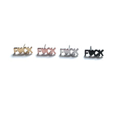 Load image into Gallery viewer, Gold Shaped Studs
