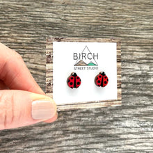 Load image into Gallery viewer, Wooden Shaped Studs