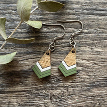 Load image into Gallery viewer, Boho Chevron Dangle Earrings
