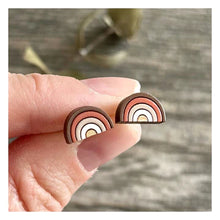 Load image into Gallery viewer, Wooden Shaped Studs