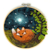 Load image into Gallery viewer, Wool Needle Felting Hoop Kits