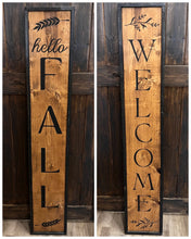Load image into Gallery viewer, Reversible Framed Porch Signs
